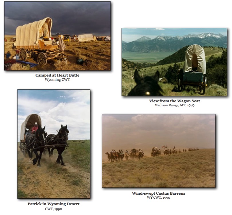 Various wagon train photos